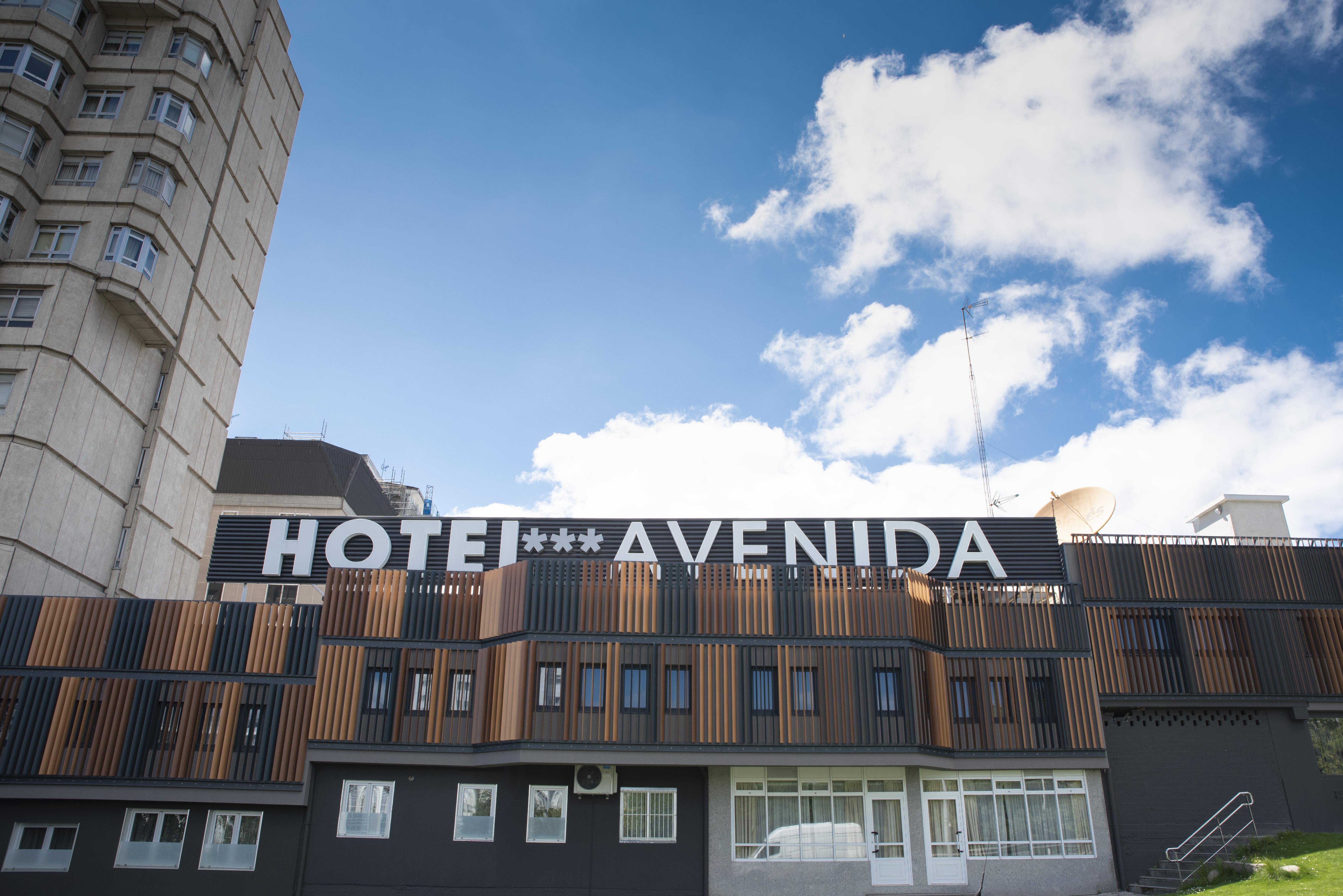 Hotel Avenida A Coruña Exteriör bild